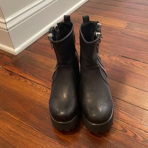 Black Booties from Italy